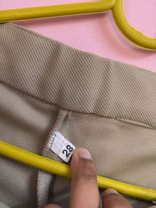 Solid cargo style bell noutam trouser
