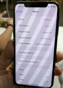 I Phone Xs Sell...No Offer..Urgent Sell