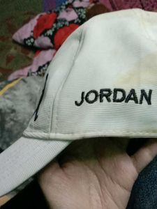 Jordan White Cap