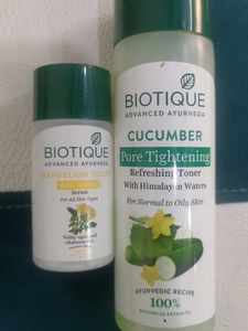 Biotique Face Serum With Toner Combo