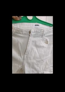 OUTRYT White Cargo Jeans