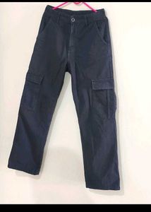Black Cargo Jeans