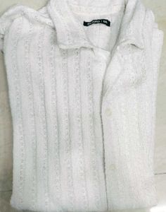 White Colour Half Shirt