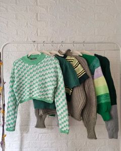 Pull&amp;Bear Color-blocked Jumper