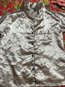 Silky Champagne Home Top