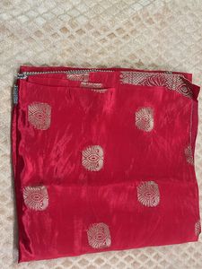 Red &amp; Gold Sari