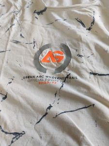 Patterned White T-shirt