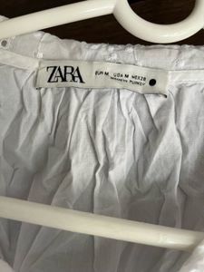 Peter pan collar zara top