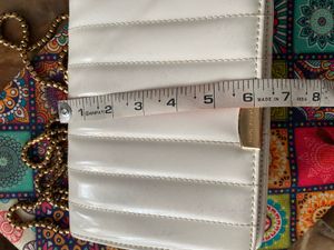 Lino Perros White Sling Bag With Tag