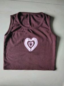 Heart Graphic Tank Top