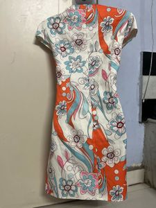 Pintrest Korean Floral Print Dress