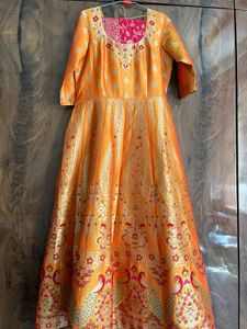 ETHNIC GOWN WITH DUPATTA