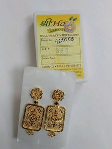 Earrings Shri Hari Gold Plated Jewellery