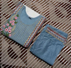 Gray Color Pant Sute