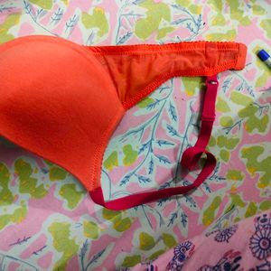Orange Bra