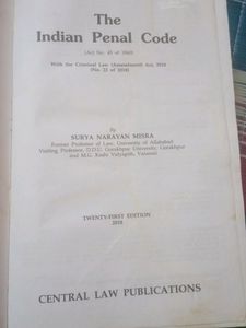 Indian Penal Code (Textbook)