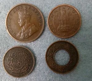 Total 8 old Indian Coins