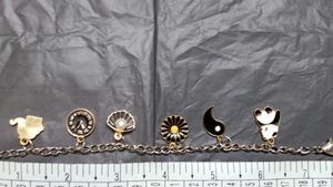 BLACK CHARM BRACELET FOR SALE !!