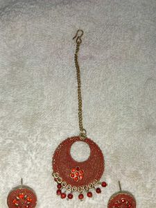 Traditional Red Earings