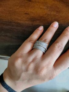 2 ROW BAGUETTE RING