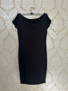Black Embellished Mini Dress