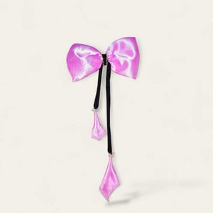 Pink Bow Hair Clip