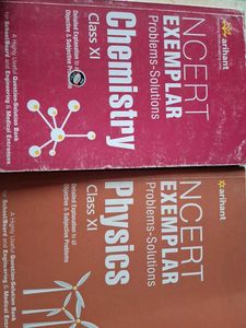 ARIHANT NCERT EXEMPLAR PHYSICS AND CHEM CLASS12