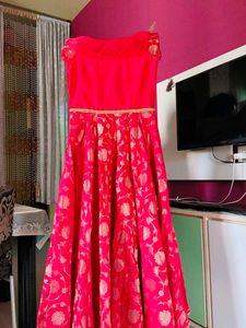 Elegant Red Ethnic Blouse