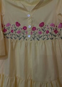 Floral Embroidered Dress