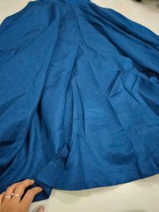 Elegant Blue Ethnic Gown