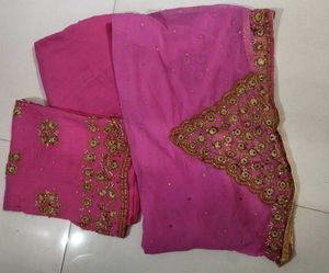 Pink Embroidered Salwar Kameez