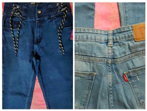 Stylish Blue Denim Jeans