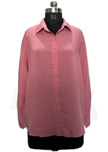 Never Beatable Condition Pink Button-Down Shirt