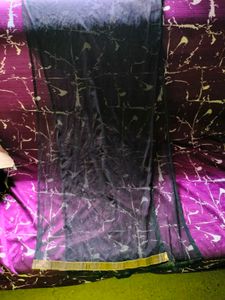 Black Net Dupatta