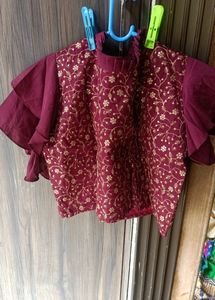 Unused Blouse...Bought From Meesho...