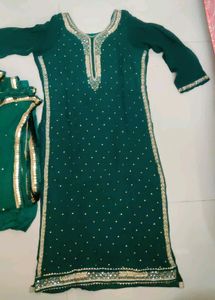Heavy Wedding Dress With Hand Work