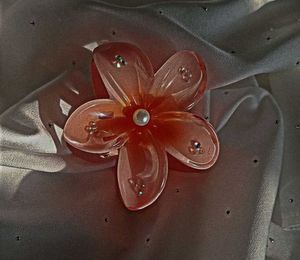 Flower Hair Claw Clip