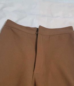 Brown Wide Leg Pants
