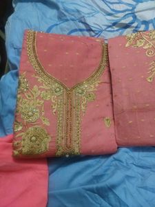 Embroidered Dress Material