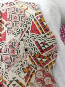 Wow⚫Khadi Cotton A Line Kurti?