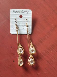 Drop Earrings(pack Of 2)