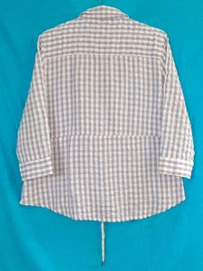 SALE - Gingham Button-Up Shirt