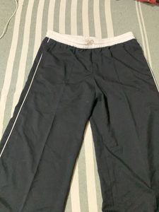 Black &amp; White Track Pants