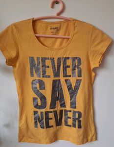NEVER SAY NEVAR women&#39;s tshirt