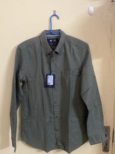 Olive Green Casual Shirt new