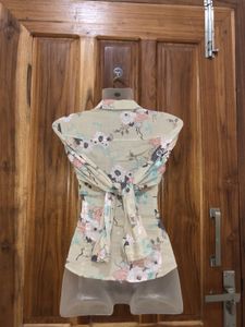 Floral Button-Down Shirt