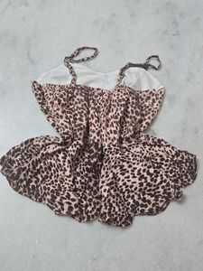 Leopard Print Cami Top