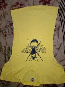 Yellow Bee Graphic T-Shirt