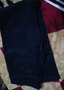 Grab Skinny Black Jeans