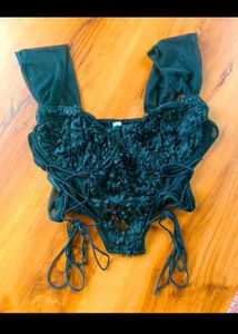 New Me Sweetheart Neckline Top